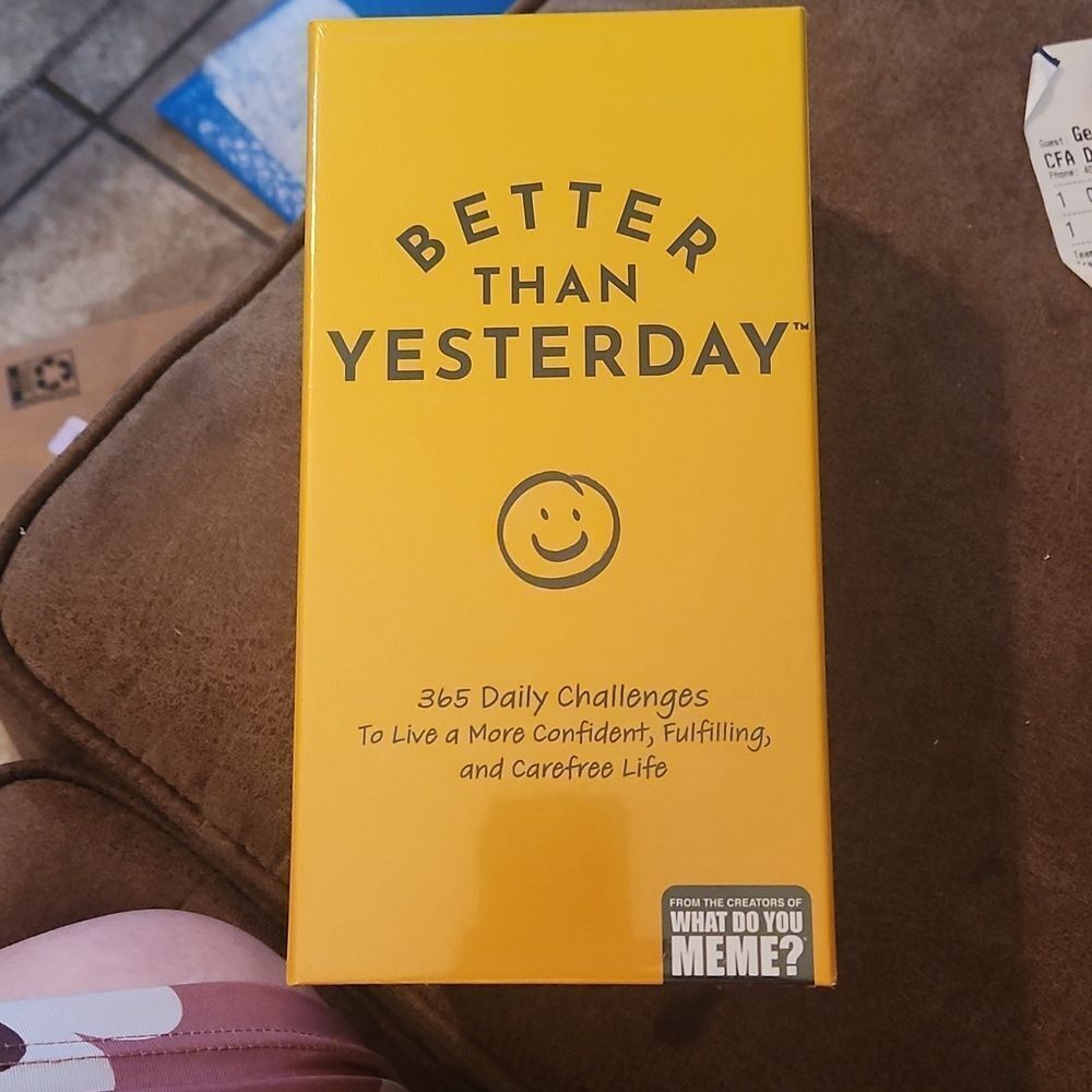 Better Than Yesterday Kids Trading Cards - Yellow